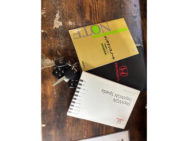 ステップワゴン G Eセレクション 修復無/保証1年/新品バッテリー付/全塗装カスタム/アンヴィルグレー/新品マッドスタータイヤ&新品ZACK JP-209アルミ/両側パワスラ/BTオーディオ/フルセグ/ヘッドライト&テールスモーク塗装(77枚目)