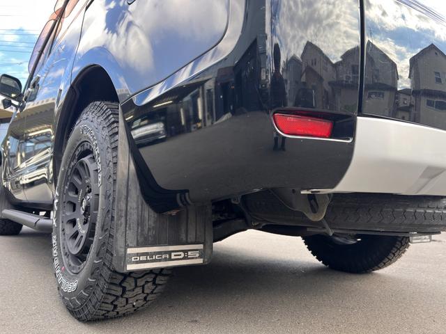 デリカD:5 G パワーパッケージ 新品ヨコハマジオランダーX-AT/新品バトルシップアルミ/新品バンパーガード/新品サイドステップ/カスタム/両P/後席モニター/Bluetoothオーディオ/認定車/新品バッテリー/保証1年付/(72枚目)