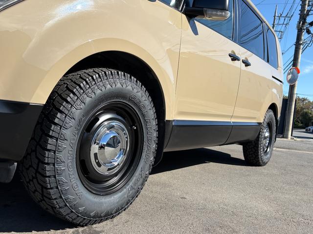 デリカＤ：５ Ｇ　パワーパッケージ　ベージュ全塗装カスタム／新品ＤＥＡＮアルミ／新品ジオランダーＸＡ－Ｔタイヤ／フロントプロテクター／両側電動ドア／ＥＴＣ／バックカメラ／クルコン／ステリモ／パドル／ナビ／フルセグＴＶ／ＢＴ（8枚目）