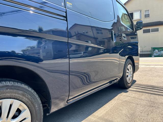 NV350キャラバンバン ロングDX 黒革調シートカバー/ナビ/TV/ETC2.0/キーレス/フォグランプ/保証1年/新品バッテリー付/3人乗り(66枚目)