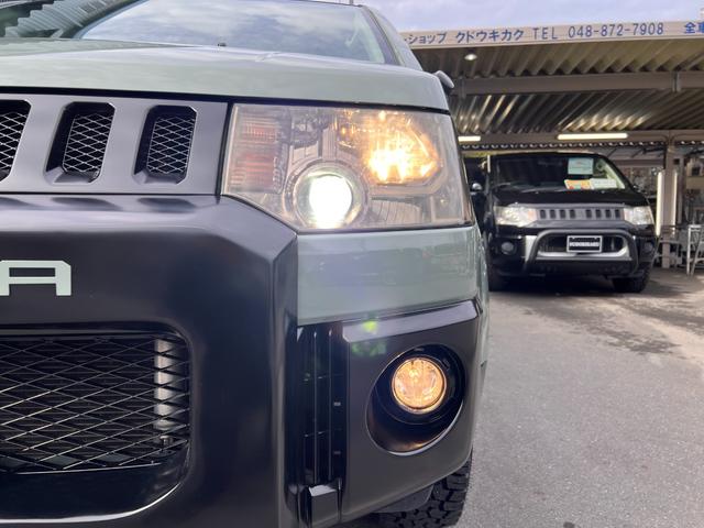 デリカＤ：５ Ｇ　パワーパッケージ　アーバンカーキ全塗装カスタム／新品Ｃ１０Ｓアルミ／新品ジオランダーＸ－ＡＴ／フロントプロテクタ／フォグランプ／両側電動ドア／ＥＴＣ／ナビ／フルセグ／Ｂカメラ／保証１年付／点検記録簿付／新品バッテリー付（22枚目）