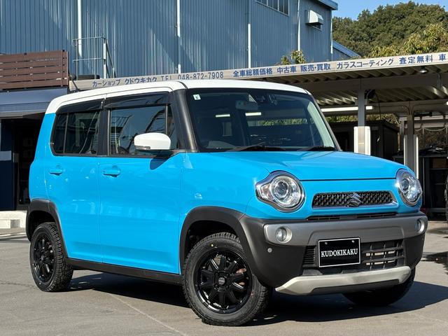 ハスラー Ｘ　禁煙車／新品ジオランダータイヤ／新品Ｃ１０Ｓアルミ／ヒルディセントコントロール／Ｓエネチャージ／コーナーセンサー／シートヒーター／ＨＩＤ／Ｂカメラ／Ｂｌｕｅｔｏｏｔｈ／保証１年／新品バッテリー／認定車（6枚目）