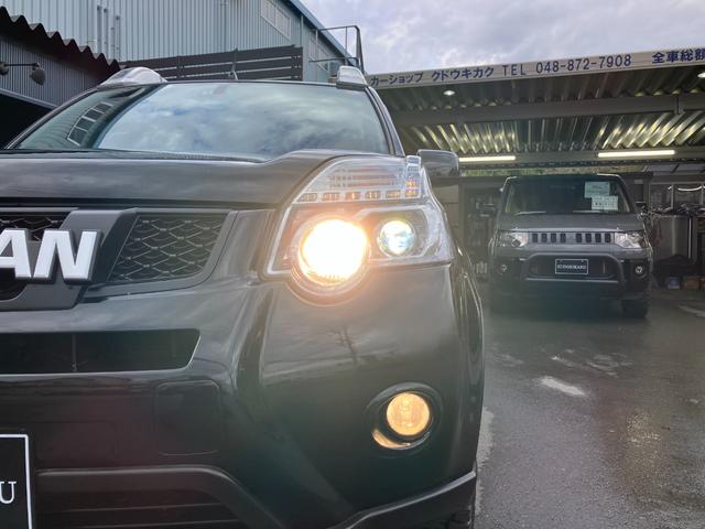 エクストレイル ２０Ｘｔ　新品タイヤＹＯＫＯＨＡＭＡジオランダーＸ－ＡＴ／新品アルミＭＬＪ－ＸＪ０４／リフトアップ／エスペリアコイル／ＮＩＳＳＡＮエンブレム／ハイパールーフレール／保証１年付／新品バッテリー／認定車（34枚目）