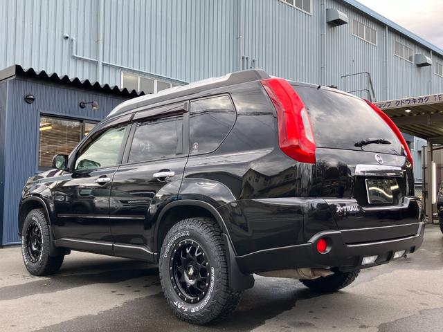 エクストレイル ２０Ｘｔ　新品タイヤＹＯＫＯＨＡＭＡジオランダーＸ－ＡＴ／新品アルミＭＬＪ－ＸＪ０４／リフトアップ／エスペリアコイル／ＮＩＳＳＡＮエンブレム／ハイパールーフレール／保証１年付／新品バッテリー／認定車（45枚目）