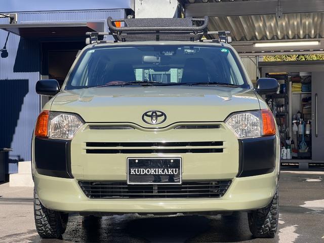 プロボックス ＧＬ　シダーグリーン全塗装カスタム／新品ＴＯＹＯタイヤ／新品ウェッズアドベンチャーアルミ／新品キャリア・ラック／新品社外ステアリング／リフトアップ／新品マーカー／新品オーバーフェンダー／認定車／保証１年（18枚目）