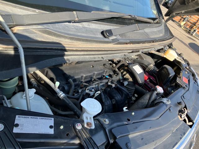 デリカＤ：５ Ｇ　パワーパッケージ　シダーグリーン全塗装カスタム／新品ＴＯＹＯタイヤ／新品社外アルミ／新品キャリア・ラック／新品社外ステアリング／リフトアップ／新品マーカー／新品オーバーフェンダー／認定車／新品バッテリー／保証１年（78枚目）