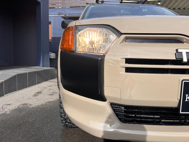 プロボックス 　全塗装／カスタム／ベージュ／新品リフトアップコイル／新品ヨコハマ　ジオランダーＸ－ＡＴ／新品トピー　スチールホイール／新品オーバーフェンダー／ロゴエンブレム／新品ルーフラック／保証１年／新品バッテリ（21枚目）