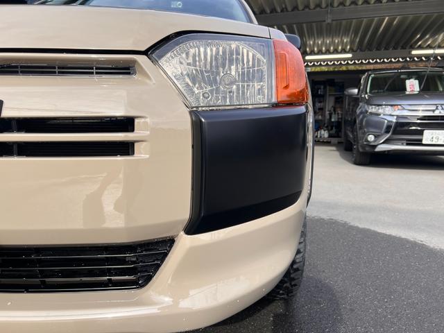 プロボックス 　全塗装／カスタム／ベージュ／新品リフトアップコイル／新品ヨコハマ　ジオランダーＸ－ＡＴ／新品トピー　スチールホイール／新品オーバーフェンダー／ロゴエンブレム／新品ルーフラック／保証１年／新品バッテリ（23枚目）