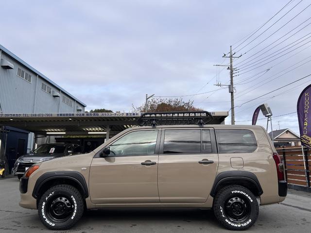 プロボックス 　全塗装／カスタム／ベージュ／新品リフトアップコイル／新品ヨコハマ　ジオランダーＸ－ＡＴ／新品トピー　スチールホイール／新品オーバーフェンダー／ロゴエンブレム／新品ルーフラック／保証１年／新品バッテリ（27枚目）