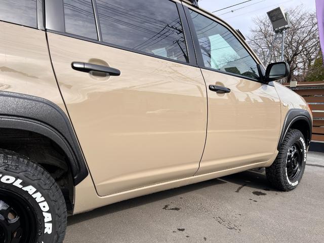 プロボックス 　全塗装／カスタム／ベージュ／新品リフトアップコイル／新品ヨコハマ　ジオランダーＸ－ＡＴ／新品トピー　スチールホイール／新品オーバーフェンダー／ロゴエンブレム／新品ルーフラック／保証１年／新品バッテリ（29枚目）