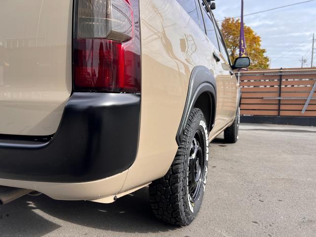 プロボックス 　全塗装／カスタム／ベージュ／新品リフトアップコイル／新品ヨコハマ　ジオランダーＸ－ＡＴ／新品トピー　スチールホイール／新品オーバーフェンダー／ロゴエンブレム／新品ルーフラック／保証１年／新品バッテリ（32枚目）