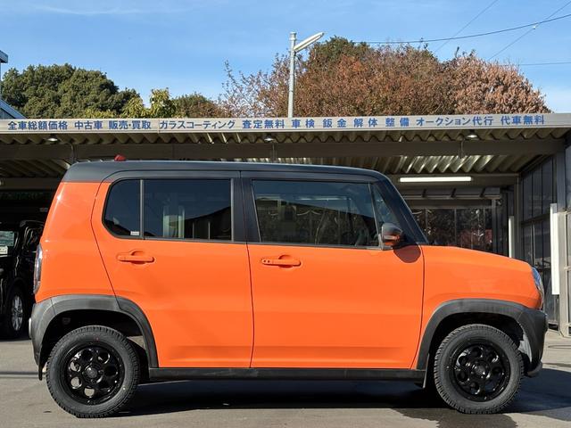 ハスラー Xターボ 新品YOKOHAMAジオランダーX-AT/新品ロックケリーアルミ/レーダーブレーキサポート/シートヒーター/前後ドラレコ/HID/ナビ/フルセグTV/CD/DVD/認定車/保証1年/新品バッテリー(5枚目)