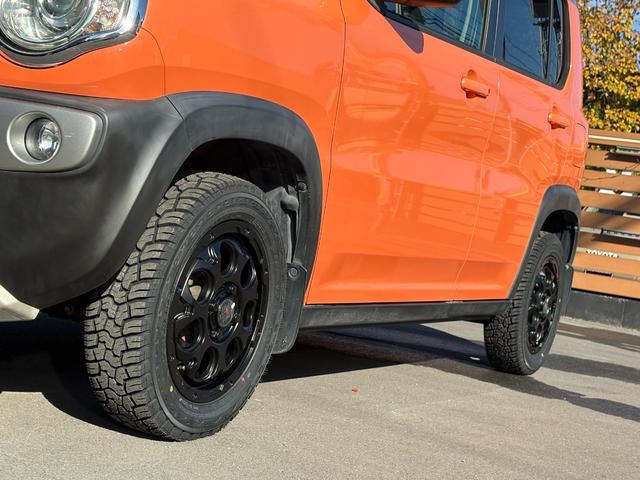 ハスラー Xターボ 新品YOKOHAMAジオランダーX-AT/新品ロックケリーアルミ/レーダーブレーキサポート/シートヒーター/前後ドラレコ/HID/ナビ/フルセグTV/CD/DVD/認定車/保証1年/新品バッテリー(8枚目)