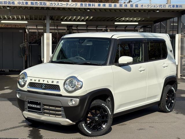 ハスラー Ｘターボ　新品ＡＭＥ製ＩＧ－ＴＥＣアルミ／新品ＭＯＮＳＴＡタイヤ／新品Ｂカメラ／新品Ｂｌｕｅｔｏｏｔｈレシーバー／リアスポイラー／全席シートヒーター／ナビ／ＴＶ／ＣＤ／認定車／保証１年／新品バッテリー（2枚目）