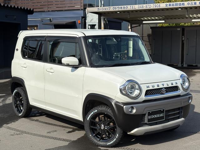 ハスラー Ｘターボ　新品ＡＭＥ製ＩＧ－ＴＥＣアルミ／新品ＭＯＮＳＴＡタイヤ／新品Ｂカメラ／新品Ｂｌｕｅｔｏｏｔｈレシーバー／リアスポイラー／全席シートヒーター／ナビ／ＴＶ／ＣＤ／認定車／保証１年／新品バッテリー（6枚目）