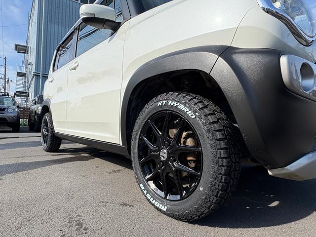 ハスラー Ｘターボ　新品ＡＭＥ製ＩＧ－ＴＥＣアルミ／新品ＭＯＮＳＴＡタイヤ／新品Ｂカメラ／新品Ｂｌｕｅｔｏｏｔｈレシーバー／リアスポイラー／全席シートヒーター／ナビ／ＴＶ／ＣＤ／認定車／保証１年／新品バッテリー（8枚目）