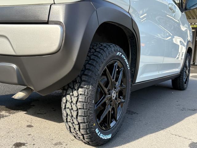 ハスラー Ｘターボ　新品ＡＭＥ製ＩＧ－ＴＥＣアルミ／新品ＭＯＮＳＴＡタイヤ／新品Ｂカメラ／新品Ｂｌｕｅｔｏｏｔｈレシーバー／リアスポイラー／全席シートヒーター／ナビ／ＴＶ／ＣＤ／認定車／保証１年／新品バッテリー（73枚目）