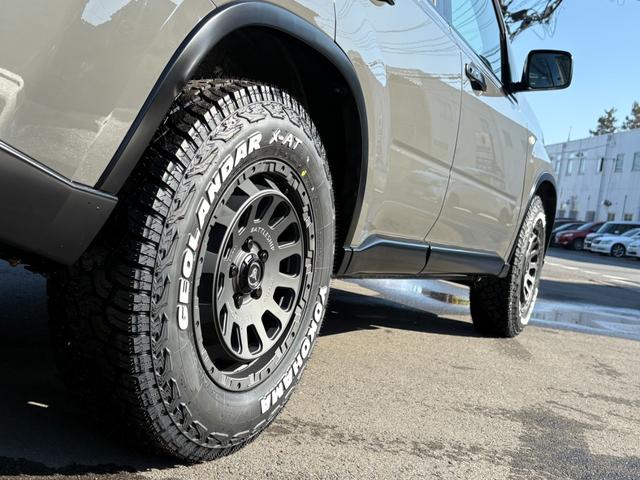 エクストレイル 20Xtt スティンググレー全塗装カスタム/新品YOKOHAMAジオランダーX-ATタイヤ/新品バトルシップアルミ/全席シートヒーター/認定車/新品バッテリー/保証1年/TV/Bluetooth/Bカメラ/(34枚目)