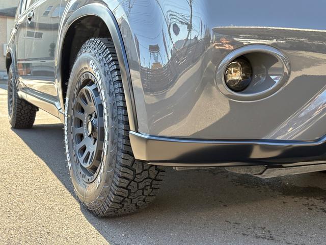 エクストレイル 20Xtt スティンググレー全塗装カスタム/新品YOKOHAMAジオランダーX-ATタイヤ/新品バトルシップアルミ/全席シートヒーター/認定車/新品バッテリー/保証1年/TV/Bluetooth/Bカメラ/(35枚目)