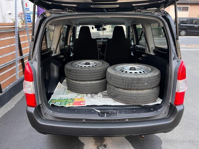 プロボックス G 新品YOKOHAMAタイヤ/新品トピースチールホイール/新品ルーフラック/新品コーナーレンズカバー/キャリアバー/Bカメラ/ETC/電動格納ミラー/Bluetooth/認定車/保証1年/新品バッテリー(77枚目)