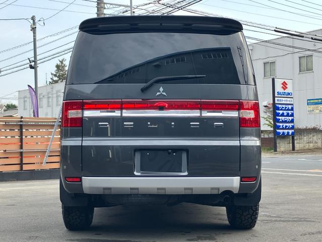 デリカD:5 G パワーパッケージ 新品バンパーガード/新品サイドステップ/新品タイヤYOKOHAMAジオランダーX-AT/新品アルミロクサーニバトルシップ/Bカメラ/新品バッテリー/保証1年付/認定車/両側パワスラ/リアモニター(65枚目)