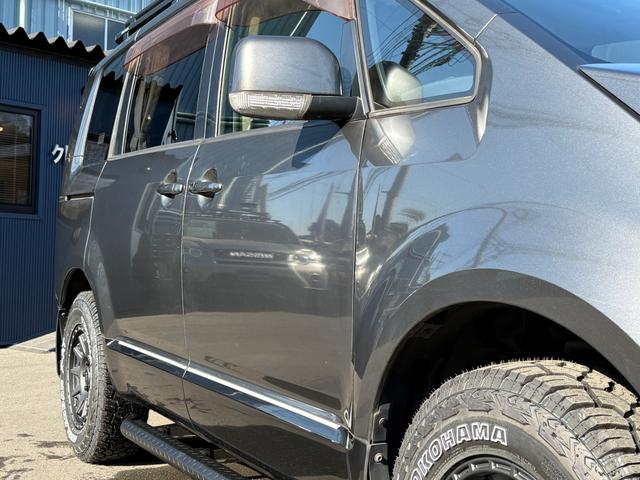 デリカD:5 D パワーパッケージ 新品バスターズルーフラック/新品YOKOHAMAジオランダータイヤ/新品D10Xアルミ/新品バンパーガード/新品サイドステップ/新品グリルマーカー/保証1年/認定車/新品バッテリー/両側パワスラ(61枚目)