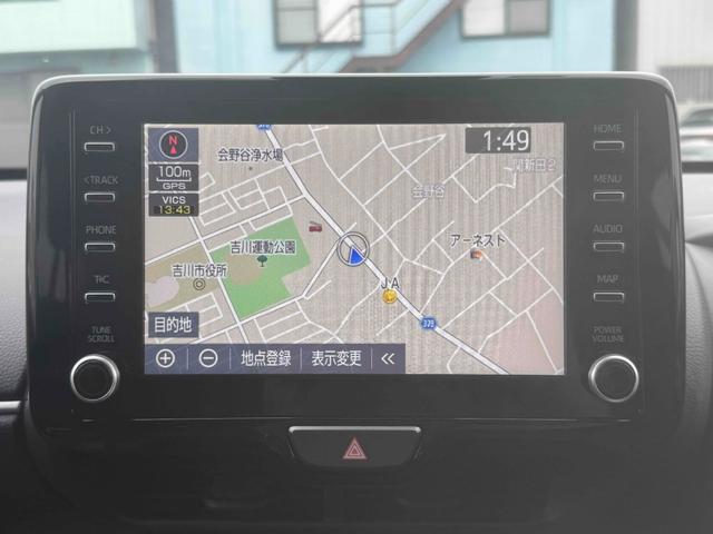 ヤリスクロス ハイブリッドG 純正ナビ全周囲カメラブラインドスポットモニターETC純正アルミLEDライト(3枚目)