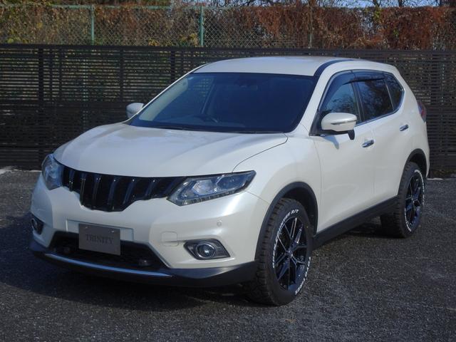 エクストレイル 20X エマージェンシーブレーキパッケージ 切替式4WD/新品マークレスグリル/新品ホワイトレター18インチタイヤ&18インチAW/Bluetoothオーディオ/純正ナビTV/バックカメラ/シートヒーター(3枚目)