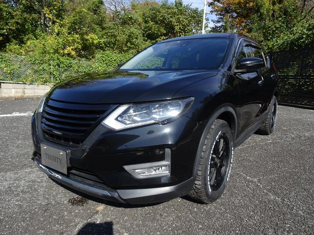 エクストレイル ２０Ｘ　切り替え式４ＷＤ／新品マークレスグリル／新品ホワイトレター１８インチタイヤ＆１８インチＡＷ／カロッツェリアナビＴＶ／バックカメラ／Ｂｌｕｅｔｏｏｔｈオーディオ／パワーバックドア（7枚目）