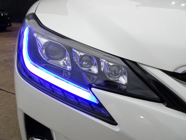 マークX 250G リラックスセレクション 新品G’s仕様フロントバンパー/新品ファイバースモール&シーケンシャルウィンカー仕様ヘッド&テールライト/新品20インチ&タイヤ/ローダウン/黒革調シートカバー/バックカメラ/クリアランスソナー(6枚目)