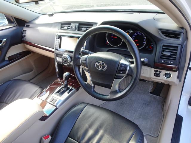 マークX 250G リラックスセレクション 新品G’s仕様フロントバンパー/新品ファイバースモール&シーケンシャルウィンカー仕様ヘッド&テールライト/新品20インチ&タイヤ/ローダウン/黒革調シートカバー/バックカメラ/クリアランスソナー(25枚目)