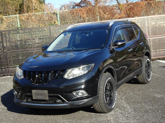 エクストレイル 20Xt エマージェンシーブレーキパッケージ 切替式4WD/リフトアップ/新品マークレスグリル/新品ホワイトレター17インチタイヤ&17インチAW/アラウンドビューモニター/Bluetoothオーディオ/純正ナビTV/パワーバックドア(3枚目)