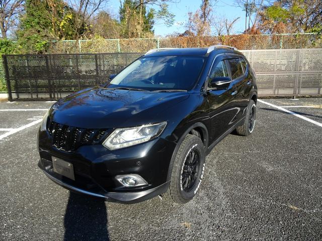 エクストレイル 20Xt エマージェンシーブレーキパッケージ 切替式4WD/リフトアップ/新品マークレスグリル/新品ホワイトレター17インチタイヤ&17インチAW/アラウンドビューモニター/Bluetoothオーディオ/純正ナビTV/パワーバックドア(10枚目)