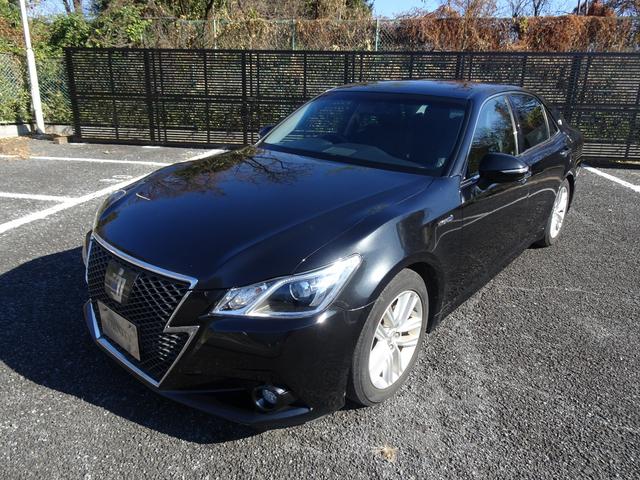 クラウンハイブリッド アスリートS 黒革パワーシート/シートクーラー&ヒーター/クリアランスソナー/プリクラッシュS/レーダークルーズ/アラウンドビューモニター/ビルトインETC/純正ナビ&Bカメラ/地デジ/Bluetoothオーディオ(7枚目)