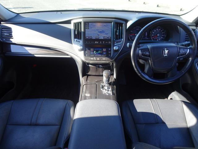 クラウンハイブリッド アスリートS 黒革パワーシート/シートクーラー&ヒーター/クリアランスソナー/プリクラッシュS/レーダークルーズ/アラウンドビューモニター/ビルトインETC/純正ナビ&Bカメラ/地デジ/Bluetoothオーディオ(17枚目)