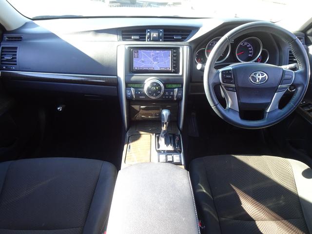 マークX 250G 新品後期仕様フロントバンパー&エアロ/新品ファイバースモール&シーケンシャルウィンカー仕様ヘッド&テールライト/新品20インチホイール&タイヤ/ローダウン/バックカメラ/Bluetoothオーディオ(24枚目)