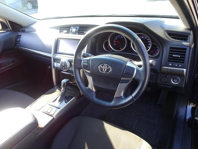 マークX 250G 新品後期仕様フロントバンパー&エアロ/新品ファイバースモール&シーケンシャルウィンカー仕様ヘッド&テールライト/新品20インチホイール&タイヤ/ローダウン/バックカメラ/Bluetoothオーディオ(25枚目)