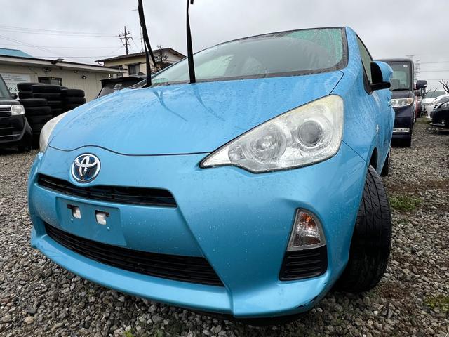 アクア S ナビ TV ETC バックカメラ スマートキー  ドライブレコーダー前後 禁煙車(2枚目)