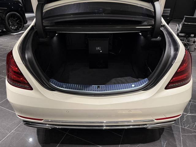 Ｓクラス Ｓ５６０　４マチック　ファーストクラスＰ　法人１オーナー　左Ｈ　マイバッハ純正鍛造２０ＡＷ　リアエンターテインメント　パノラマルーフ　クーラーボックス　レーダーセーフティＰ　３６０°カメラ　ナビ地デジ　Ｂｌｕｅｔｏｏｔｈ（30枚目）