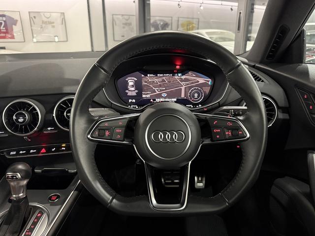 ＴＴクーペ ４０ＴＦＳＩ　ブラウンレザーシート　リトラクタブルリアスポイラー　バーチャルコックピット　純正１８インチホイール　純正フロアマット　純正ナビ　地デジ　バックカメラ　ドライブレコーダー　ＥＴＣ２．０　スペアキー（10枚目）