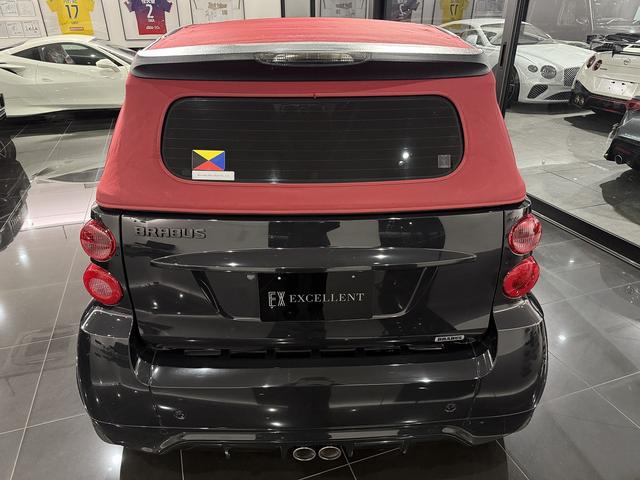スマートフォーツーカブリオ BRABUS エクスクルーシブ ED テーラーメイド 記録簿 ディーラー車 80台限定車 赤幌 レッドレザーシート右H 5速AT ブラバス16/17インチAW ナビ TV Bカメラ(26枚目)