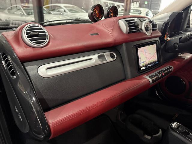 スマートフォーツーカブリオ BRABUS エクスクルーシブ ED テーラーメイド 記録簿 ディーラー車 80台限定車 赤幌 レッドレザーシート右H 5速AT ブラバス16/17インチAW ナビ TV Bカメラ(27枚目)