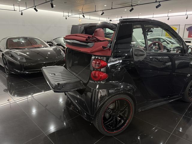 スマートフォーツーカブリオ BRABUS エクスクルーシブ ED テーラーメイド 記録簿 ディーラー車 80台限定車 赤幌 レッドレザーシート右H 5速AT ブラバス16/17インチAW ナビ TV Bカメラ(37枚目)