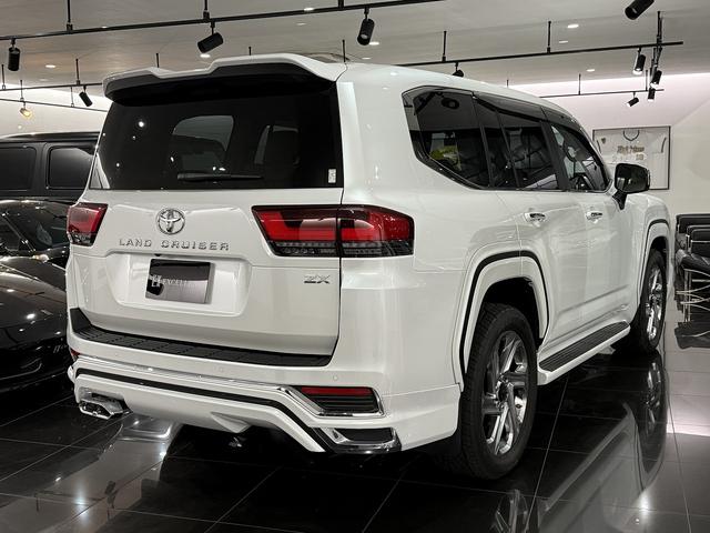 ランドクルーザー ZX 1オーナー モデリスタエアロ/リアスポイラー モデリスタ21AW JBLサウンド ベージュレザー 電動リアデフロック HUD サンルーフ 純正ナビ 前後ドラレコ GPSレーダー(3枚目)