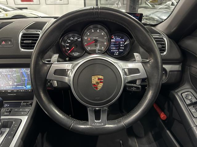 ボクスター ボクスターＳ　純正２０ＡＷ　レッドキャリパー　ＨＩＤライト　ブラックハーフレザーシート　シートヒーター　電動格納ミラー　スポーツステアリング　パドルシフト　純正ナビ　ＴＶ　バックカメラ　ドラレコ　ＧＰＳレーダー（6枚目）