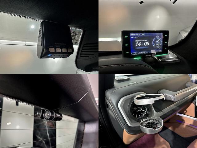 純正前後ドライブレコーダー／ＧＰＳレーダー／助手席エアコン吹き出し口純正ドリンクホルダー