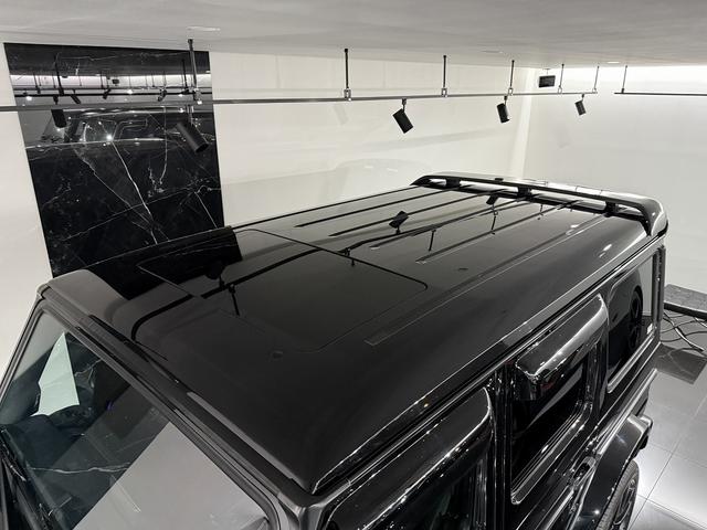 Gクラス G63 デジーノエクスクルーシブインテリアPKG 左H エアロパーツ フロントリップ/アンダーガード/リアスポイラー パナメリカーナグリル 純正21AW ブラックウィンカー 可変マフラー ハーマンカードン(35枚目)
