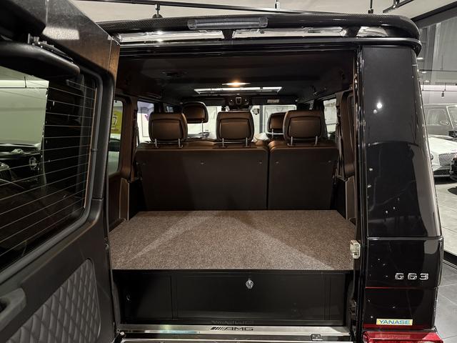 Gクラス G63 デジーノエクスクルーシブインテリアPKG 左H エアロパーツ フロントリップ/アンダーガード/リアスポイラー パナメリカーナグリル 純正21AW ブラックウィンカー 可変マフラー ハーマンカードン(42枚目)