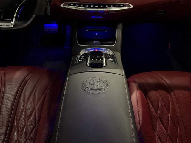 Ｓクラス Ｓ６３　ＡＭＧ　４マチック　クーペ　エディション　１　全国４２台特別仕様限定車　左Ｈ　デジーノインテリア　ＡＭＧダイナミックＰ　ＡＭＧパフォーマンスステアリング　ＡＭＧ鍛造２０ＡＷ　レッドキャリパー　ベンガルレッドナッパレザー　ＨＵＤ　ディーラー記録簿（41枚目）