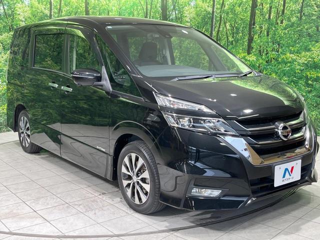セレナ ハイウェイスター　ＶセレクションＩＩ　禁煙車　両側電動スライドドア　純正９型ナビ　後席モニター　全周囲カメラ　衝突軽減装置　リアオートエアコン　クルコン　コーナーセンサー　ＬＥＤヘッド　純正１６インチアルミ　ビルトインＥＴＣ　ドラレコ（17枚目）